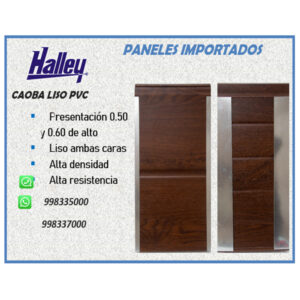 Panel Caoba Liso PVC