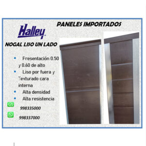 Panel Nogal Liso un lado